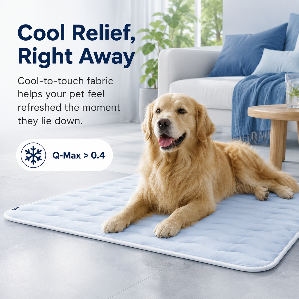cooling mat for dogs -Keep Your Dog Cool, Calm & Comfortable All Summer